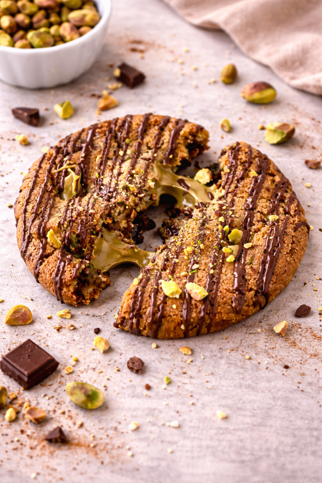 Pistachio / Chocolate Chips Cookie