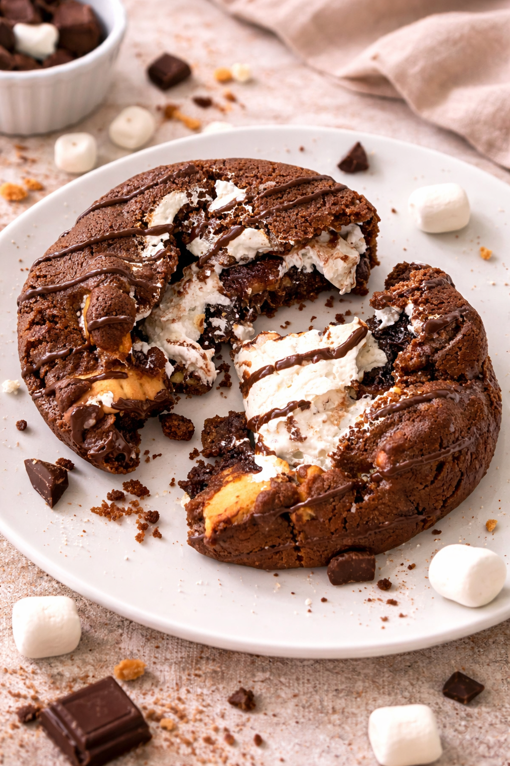 S’Mores Chocolate Cookie