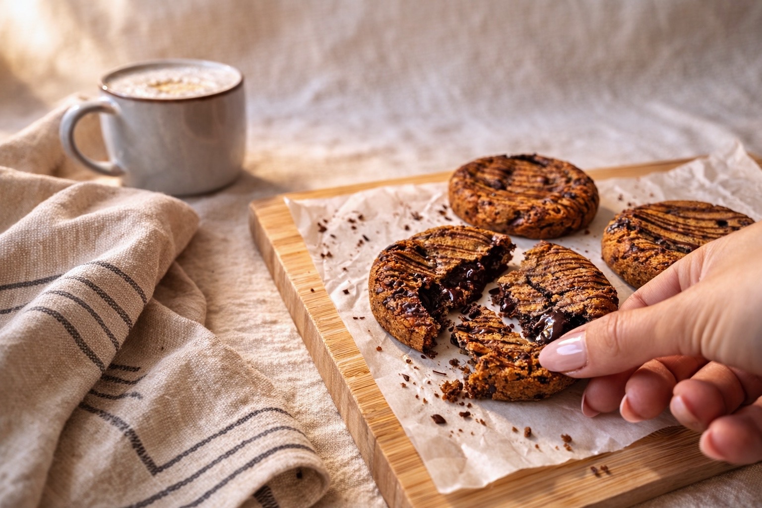 Cookies aux pépites de chocolat